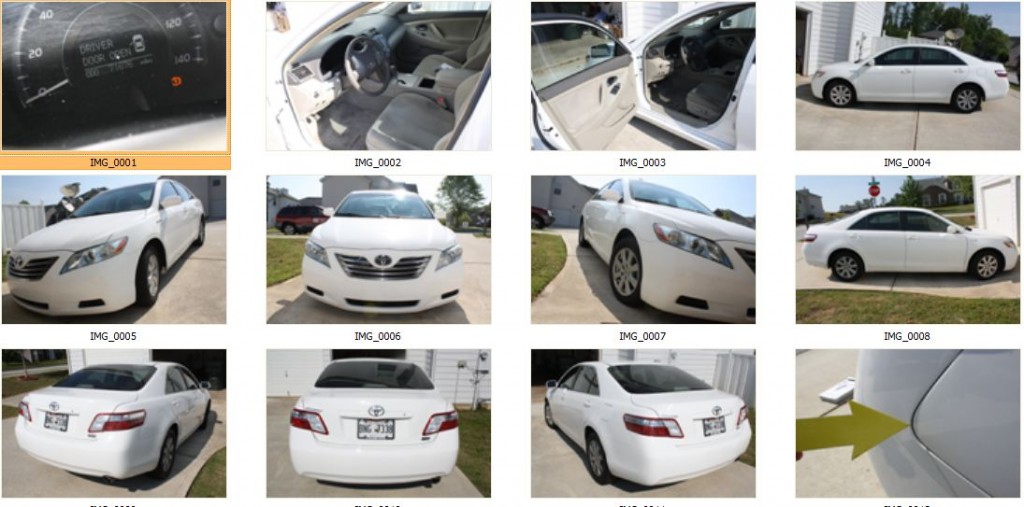 2007 Toyota Camry Hybrid 4D Sedan Loss in Value Appraisal