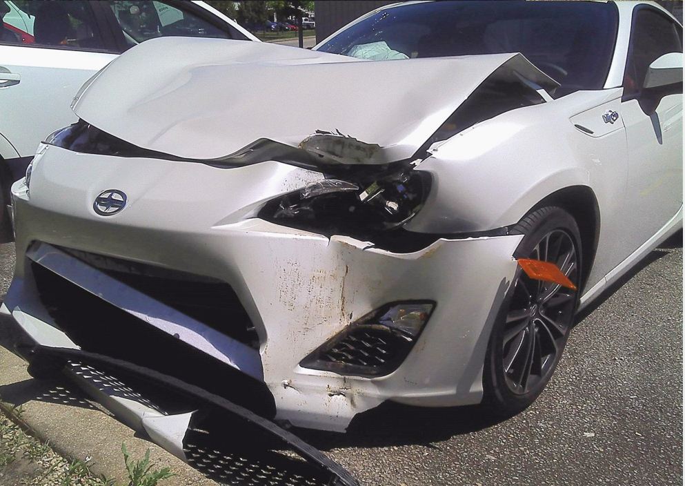 scion fr-s wreck front