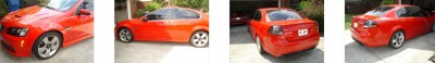 2008 Pontiac G8 GT 4D Sedan Diminished Value