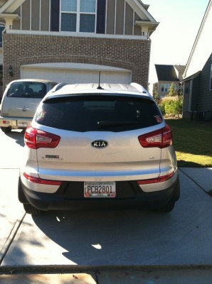2011 Kia Sportage EX 4D Utility AWD Diminished Value 2