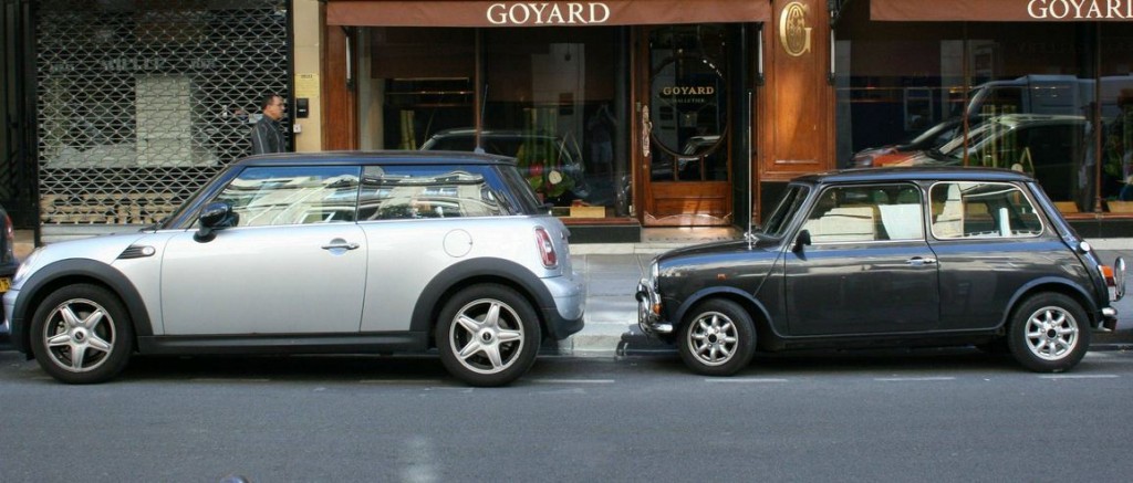 Mini cooper size increase