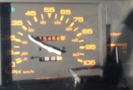 broken odometer