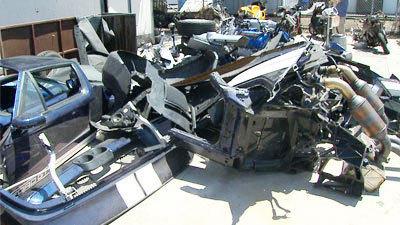 Parted out Ford GT Chop Shop 2