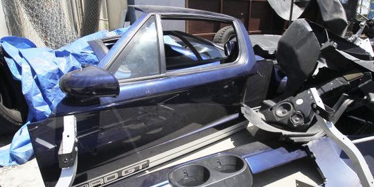 Parted out Ford GT Chop Shop 3