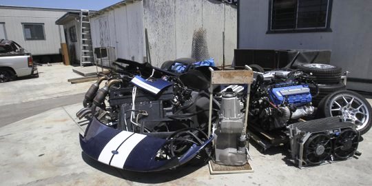Parted out Ford GT Chop Shop 4