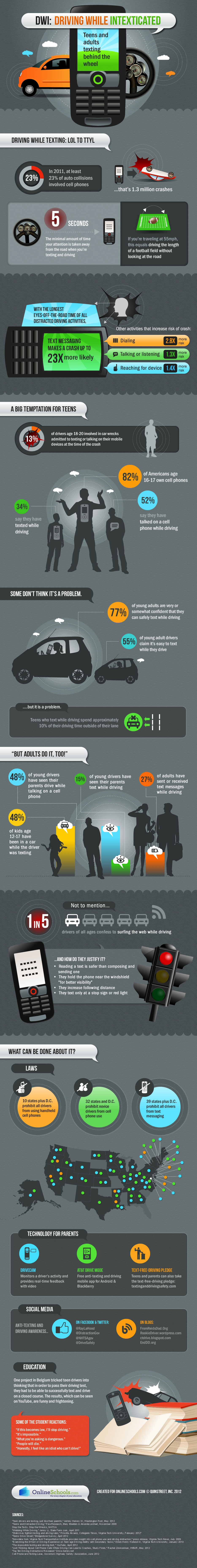 Driving While Impaired Infographic