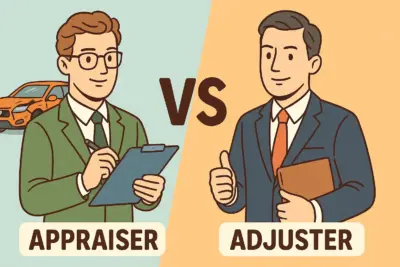 Appraiser vs Adjuster Banner