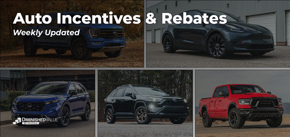 Auto Incentives and Rebates 2023 weekly updated