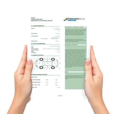 Diminished-Value-of-Georgia-Appraisal-Report