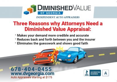 Diminished Value of Georgia Attorney Services