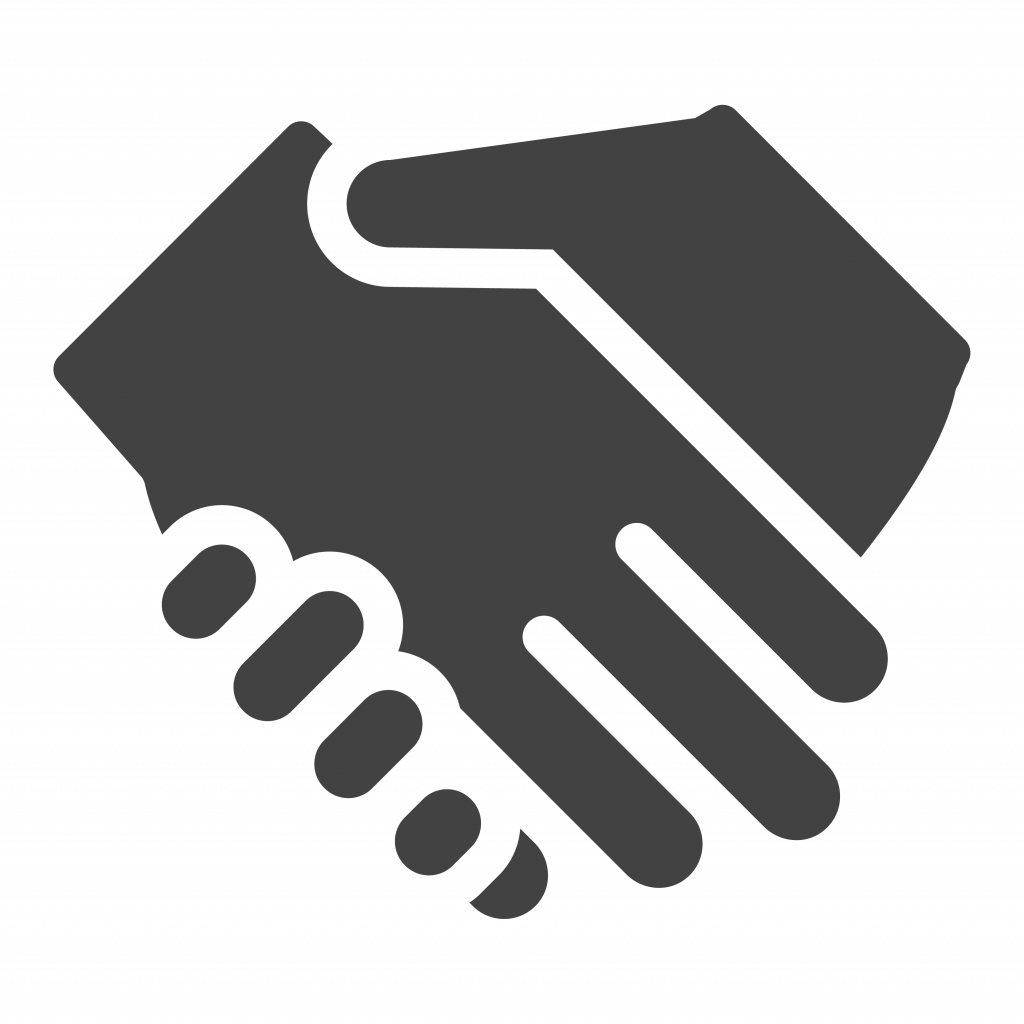 Shaking hands icon