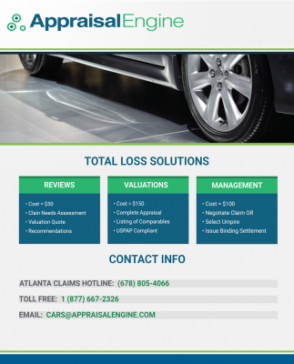 TOTAL LOSS SERVICES APPRAISAL ENGINE