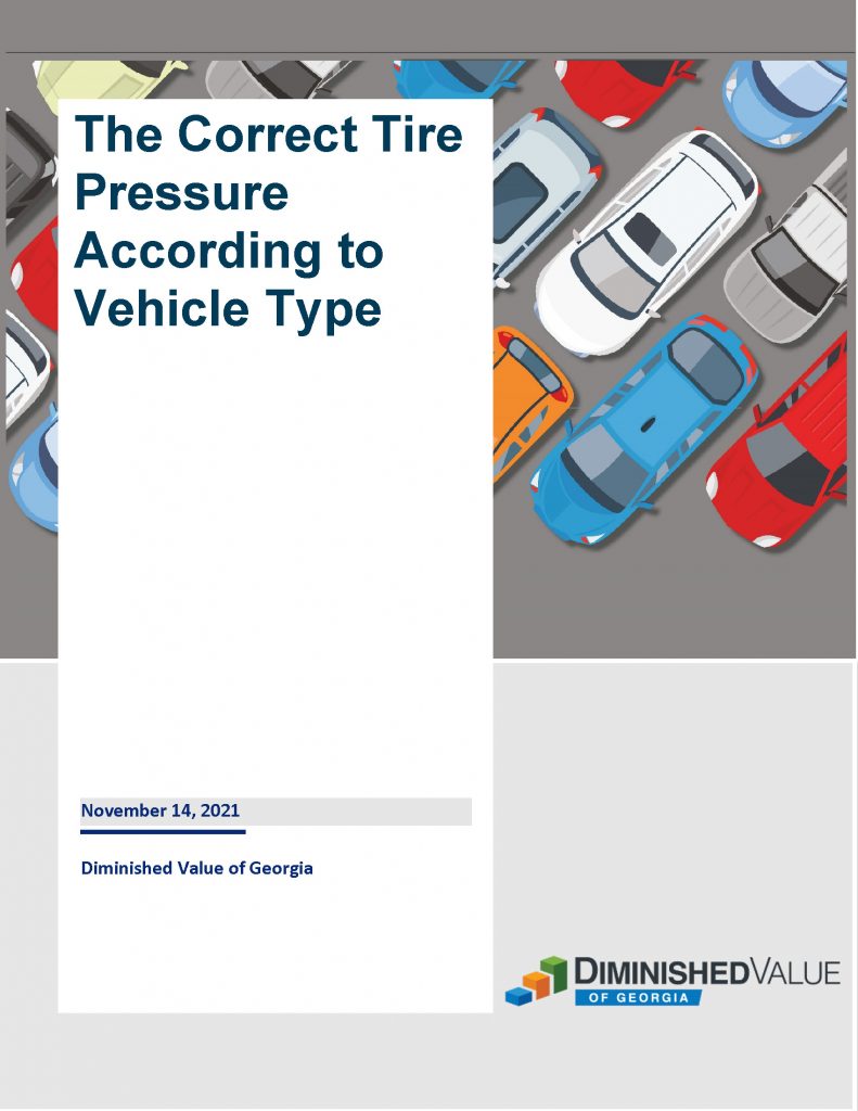 The Correct Tire Pressure According to Vehicle Type_Page_1