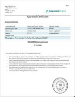 Total Loss Appraisal Certificate