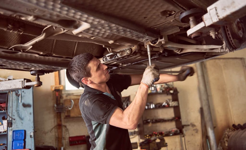 collision repair process step5 - structural repairs